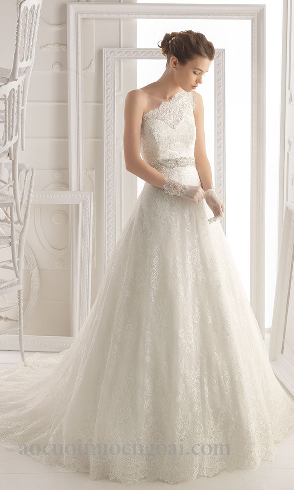 Áo cưới chữ a NN1018 