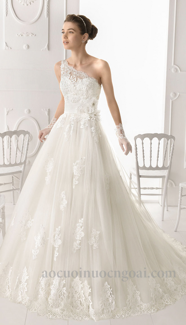 Áo cưới chữ a NN1021 