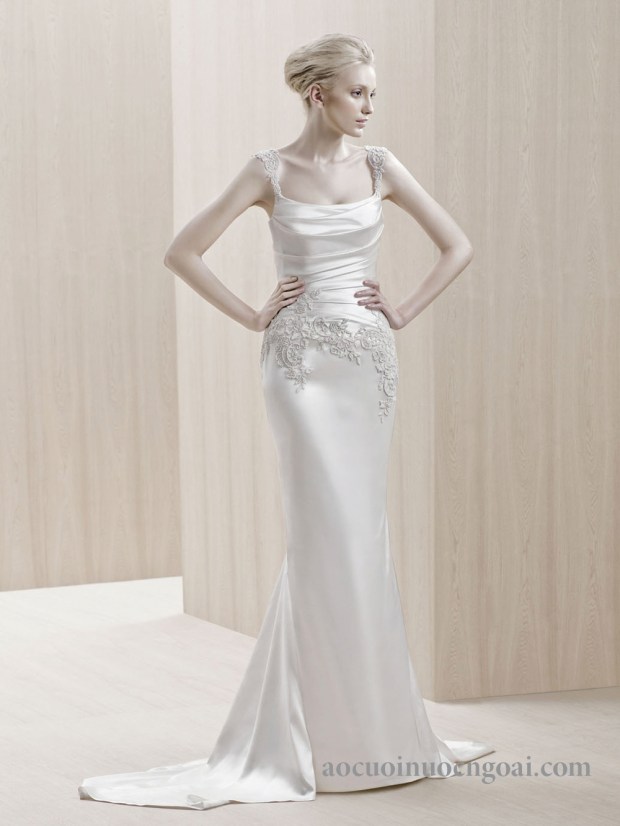 ao cuoi da hoi dang duoi ca sang trong dinh ket don gian