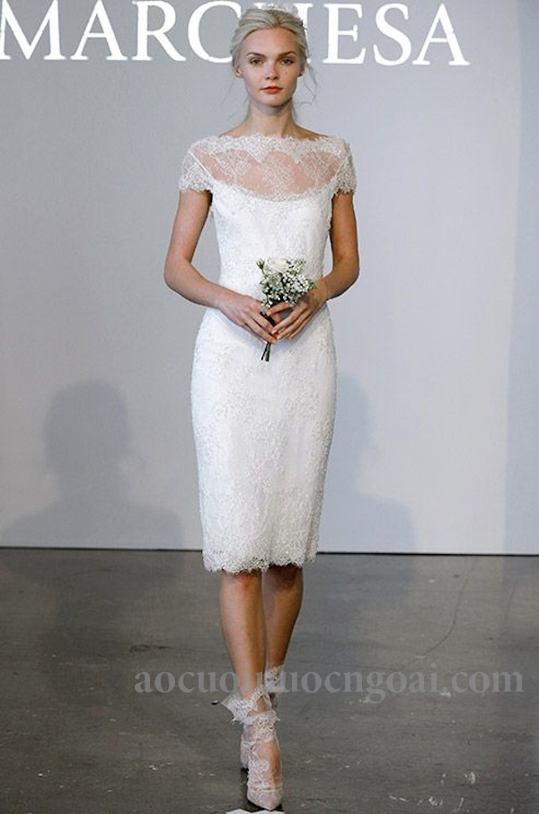 ao cuoi ngan dang om dai qua goi kin dao tay ngan co dap ren 