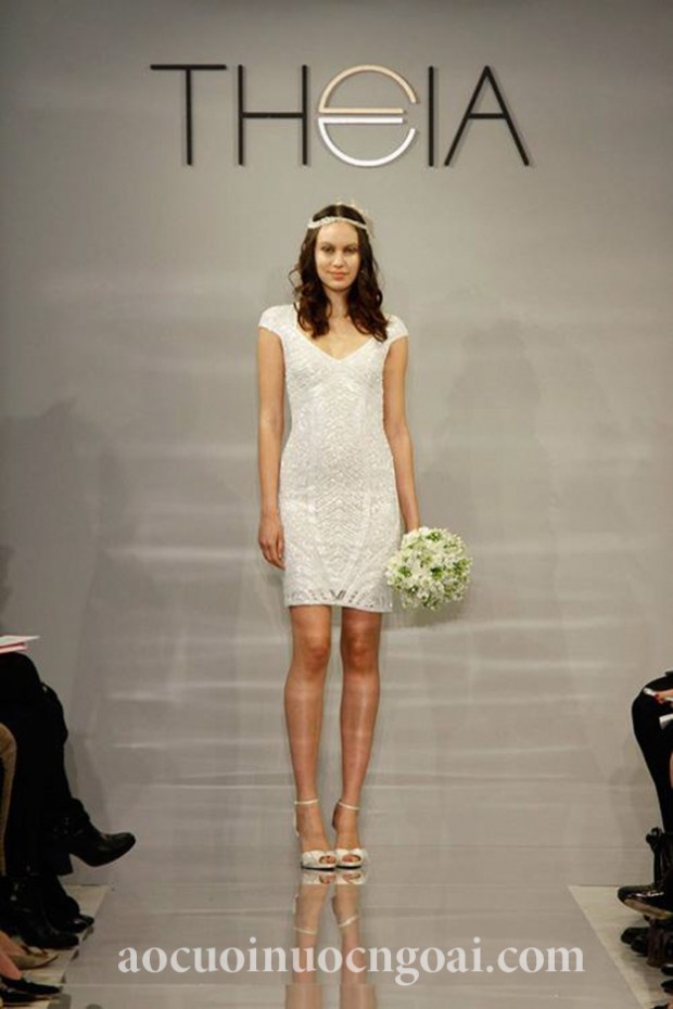 ao cuoi ngan dang om don gian thanh lich