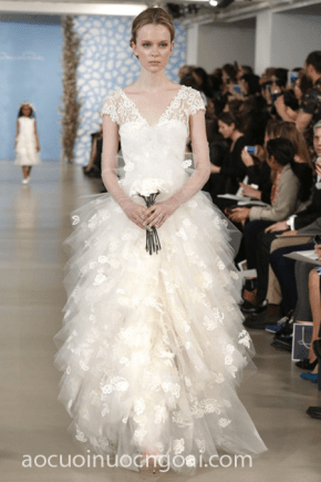 ao cuoi xep tang co v ket ren