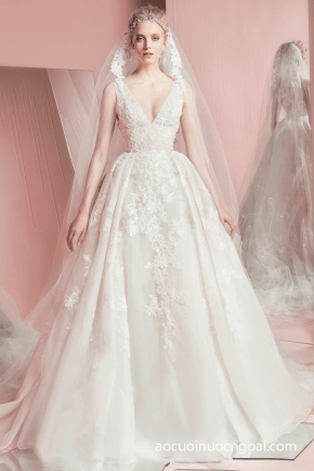 ao cuoi cong chua co v long lay