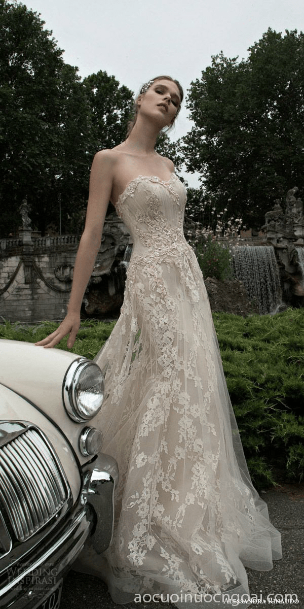 ao cuoi duoi ca dap ren pha cách  goi cam