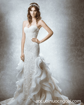 ao cuoi duoi ca chi tiet la mat noi bat dinh ren goi cam