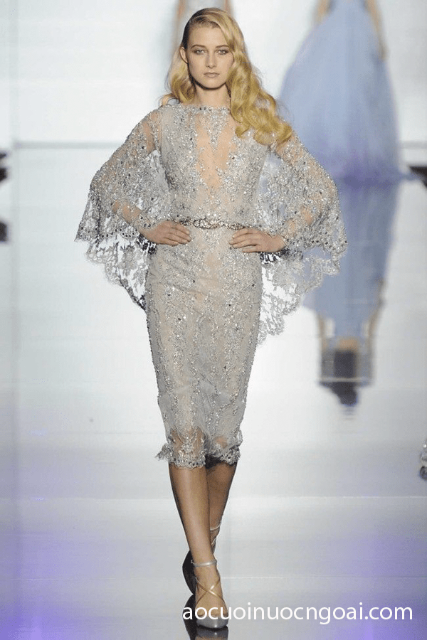 ao cuoi ngan dang om tay canh tien dinh ket long lay sang trong