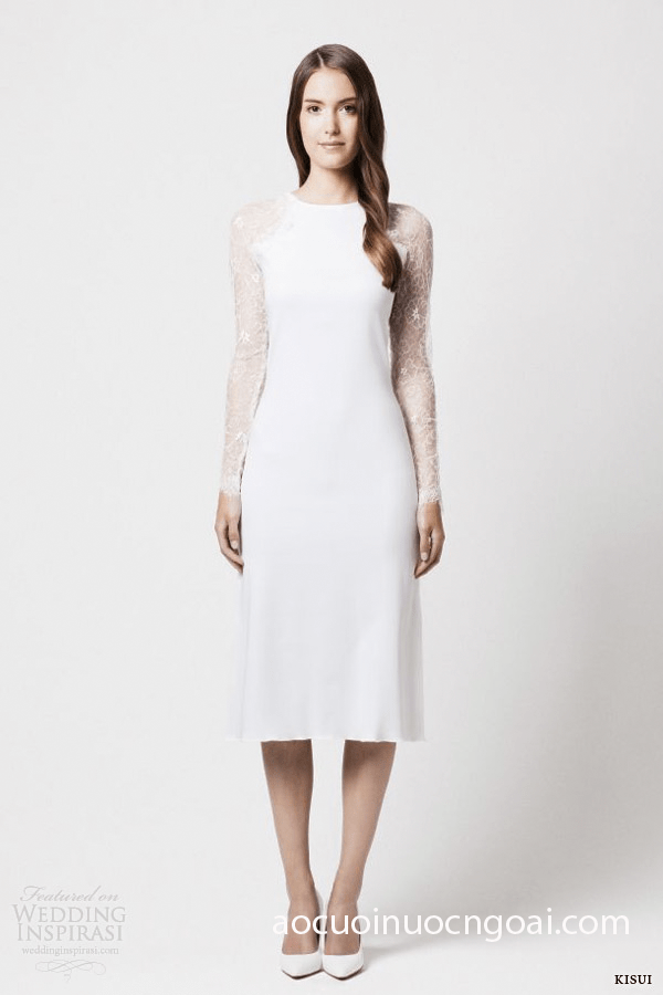 ao cuoi ngan dai qua goi tay dai co dien 