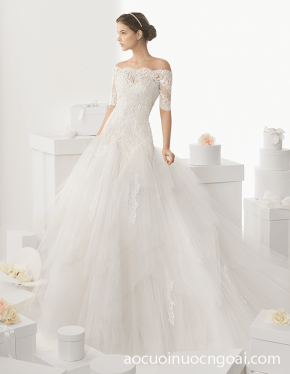 ao cuoi tung xoe long lay co thuyen tay lung