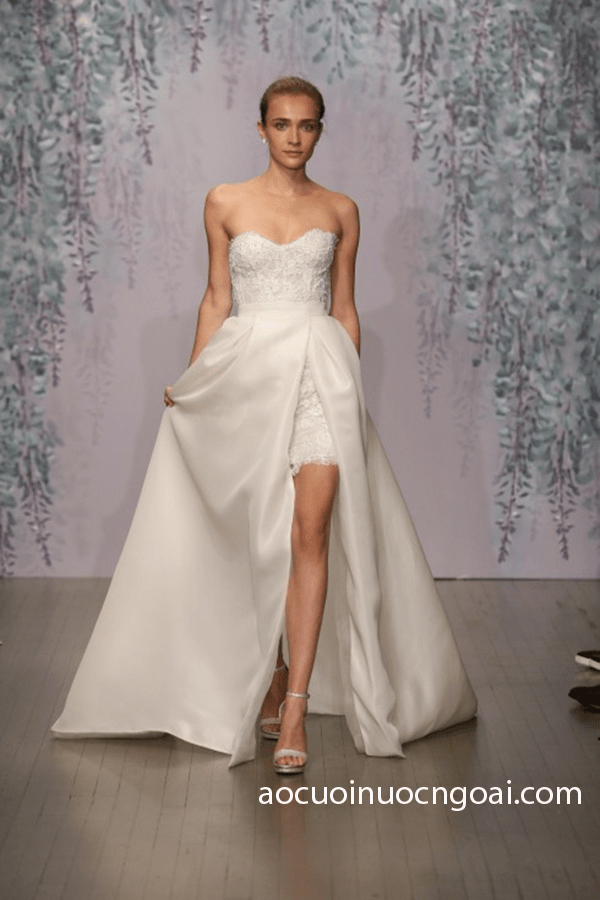 ao cuoi ngan cup nguc dang mullet