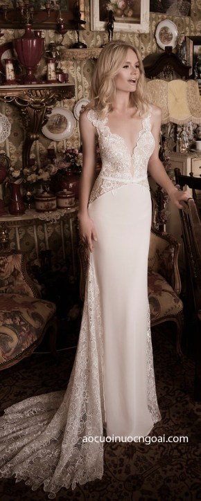 ao cuoi duoi ca co tim duoi dai dap ren