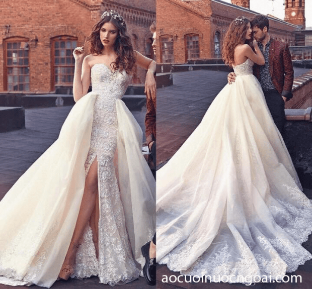 ao cuoi duoi ca cup nguc 2 trong 1