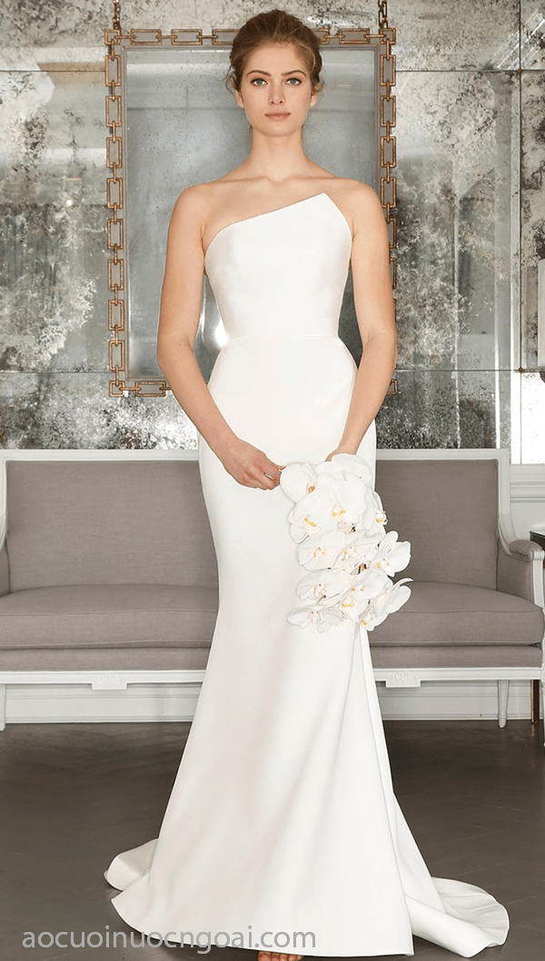 Áo cưới đơn giản NN4076