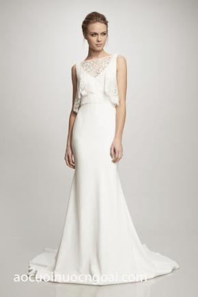 ao cuoi duoi ca don gian sang trong