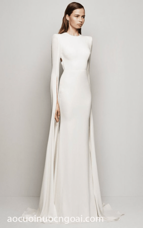 ao cuoi toi gian sang trong