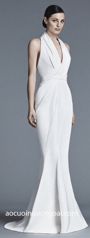 ao cuoi da tiec don gian sang trong co v 