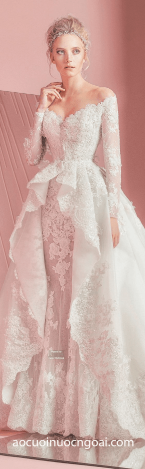 ao cuoi duoi ca tay dai 2 in 1