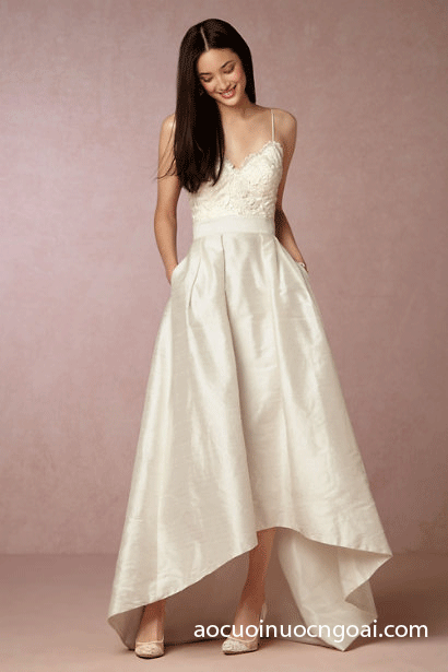 ao cuoi chu a mullet 