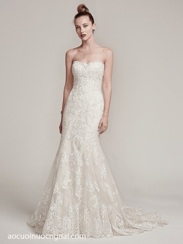 ao cuoi duoi ca xoe nhe cup tim dinh ren tinh xao