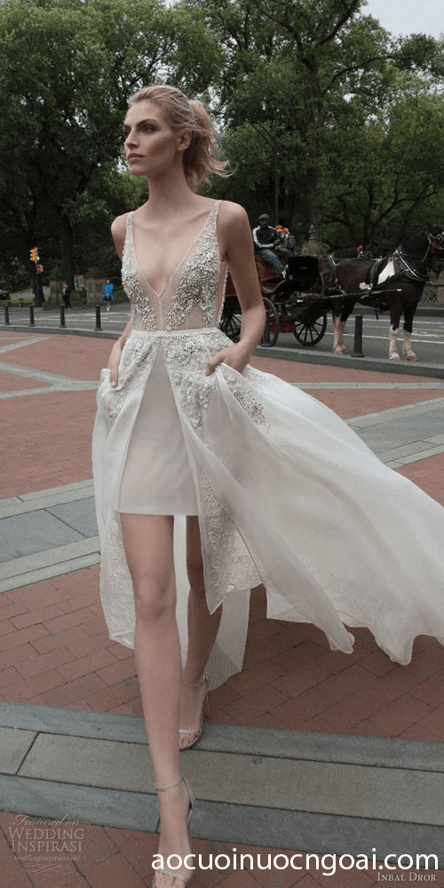 ao cuoi ngan dang om mullet