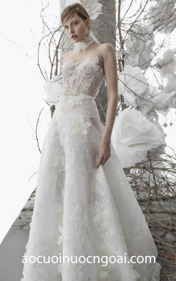 ao cuoi nuoc ngoai ao cuoi chu a cup nguc Miraz Willinger 2018-TIFFANIA A2 ao cuoi cong chua ao cuoi meera meera