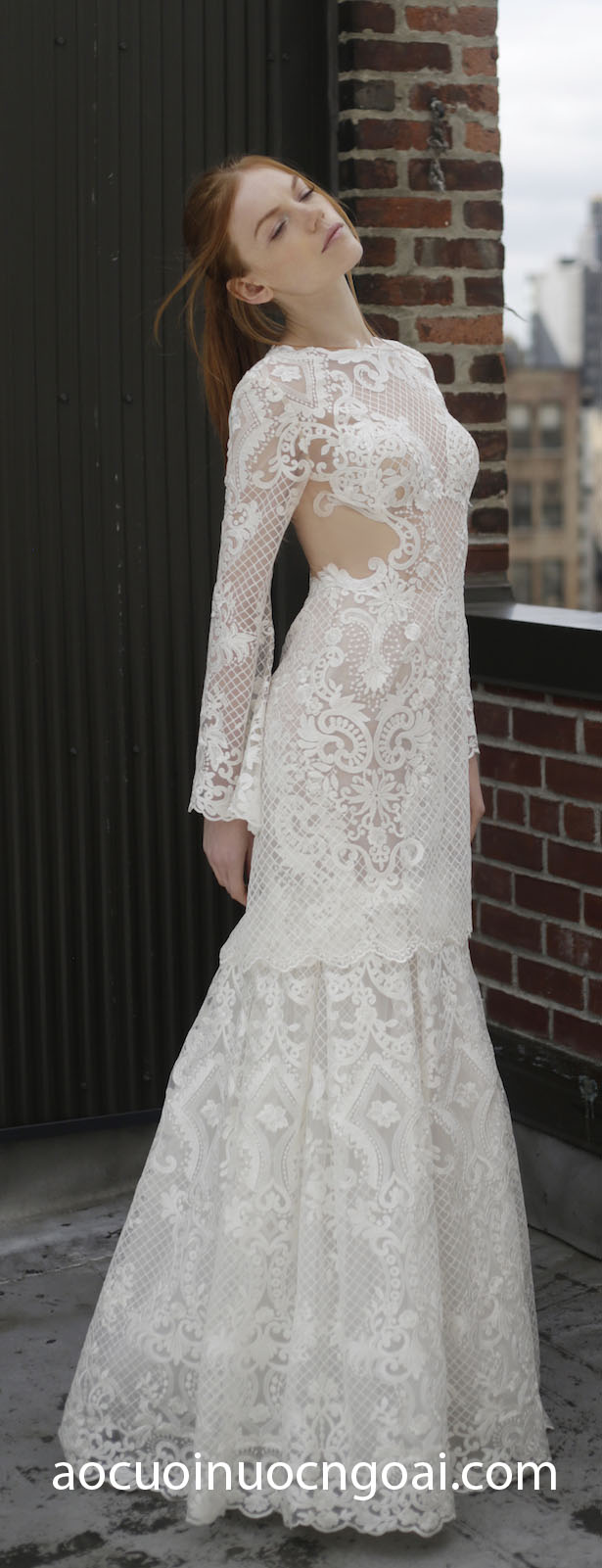 ao cuoi nuoc ngoai Adam Zohar 2017 Wedding Dresses 18 ao cuoi duoi ca meera meera fashion concept