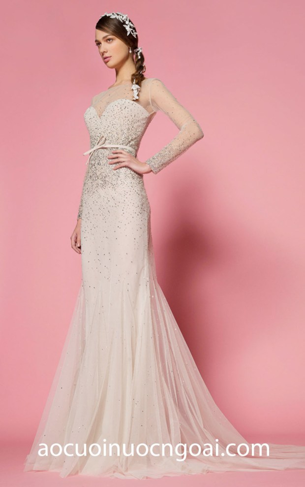 ao cuoi nuoc ngoai AO CUOI GEORGES HOBEIKA Bridal-Spring-Summer 2018-Look-8_1 may ao cuoi dep sai gon ao cuoi meera meera