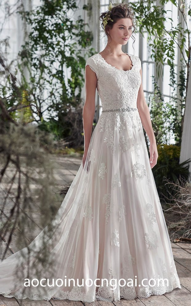 ap cuoi nuoc ngoai Maggie Sottero SS17-Shannon ao cuoi cao cap meera meera bridals