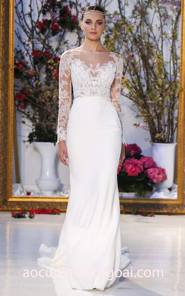 ao cuoi nuoc ngoai Anne Barge-Jonquil ao cuoi duoi ca 2017 meera meera fashion concept