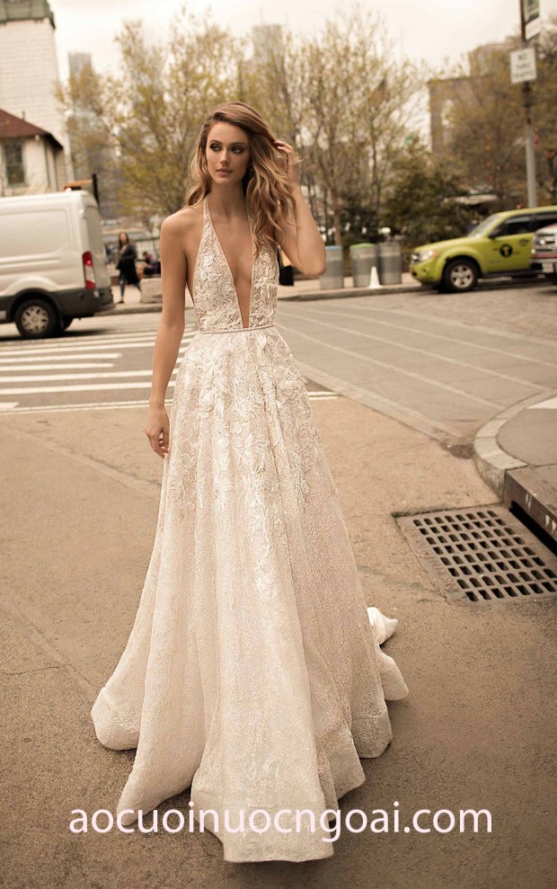 ao cuoi nuoc ngoai Berta SS 2018-01 ao cuoi chu a may ao cuoi dep sai gon