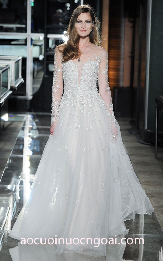 ao cuoi nuoc ngoai reem-acra-bridal-spring-18-28 may ao cuoi dep meera meera fashion concept