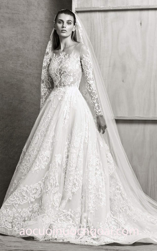 ao cuoi cong chua ZUHAIR MURAD FW18 15 may ao cuoi cong chua dep nhat sai gon ao cuoi meera meera bridal