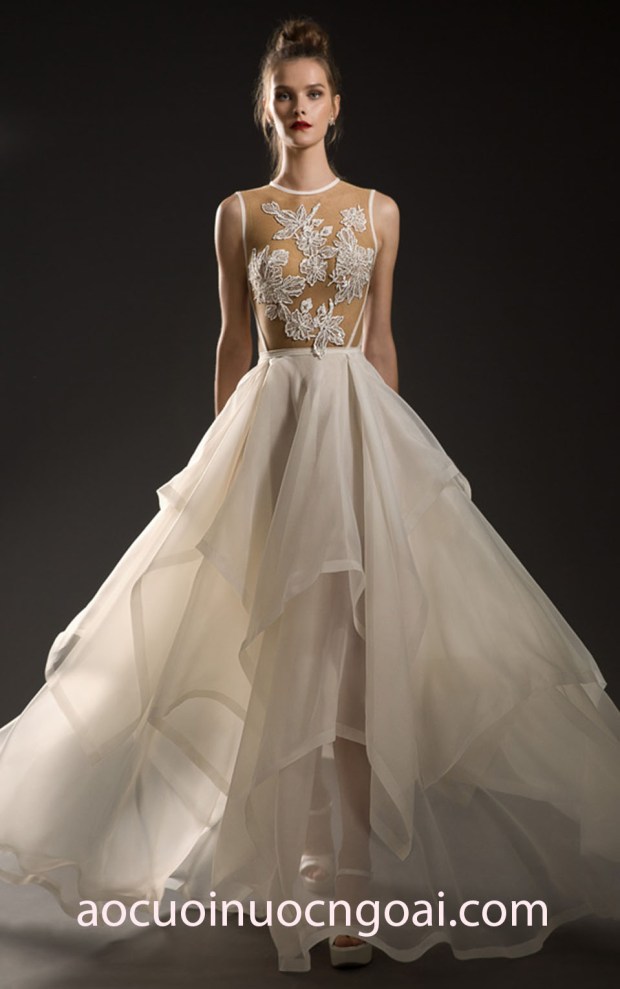 ao cuoi nuoc ngoai ao cuoi cong chua Emanuel Brides 2018 may ao cuoi meera meera ao cuoi dep nhat sai gon