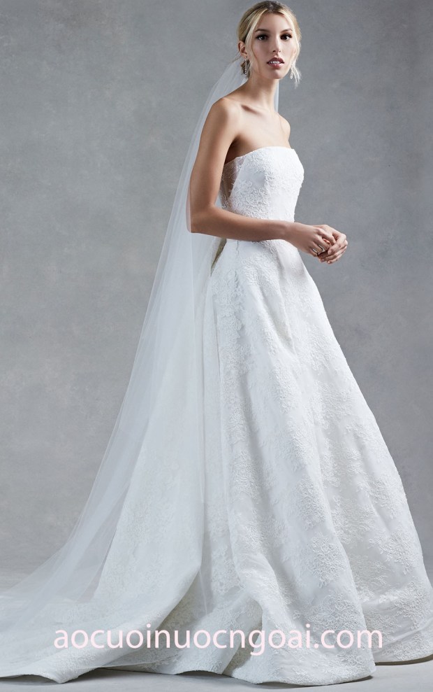 may ao cuoi cong chua dep nhat sai gon Oscar BRIDAL FALL 2017 LOOK 11 HARPER may ao cuoi dep tp hcm meera meera fashion concept