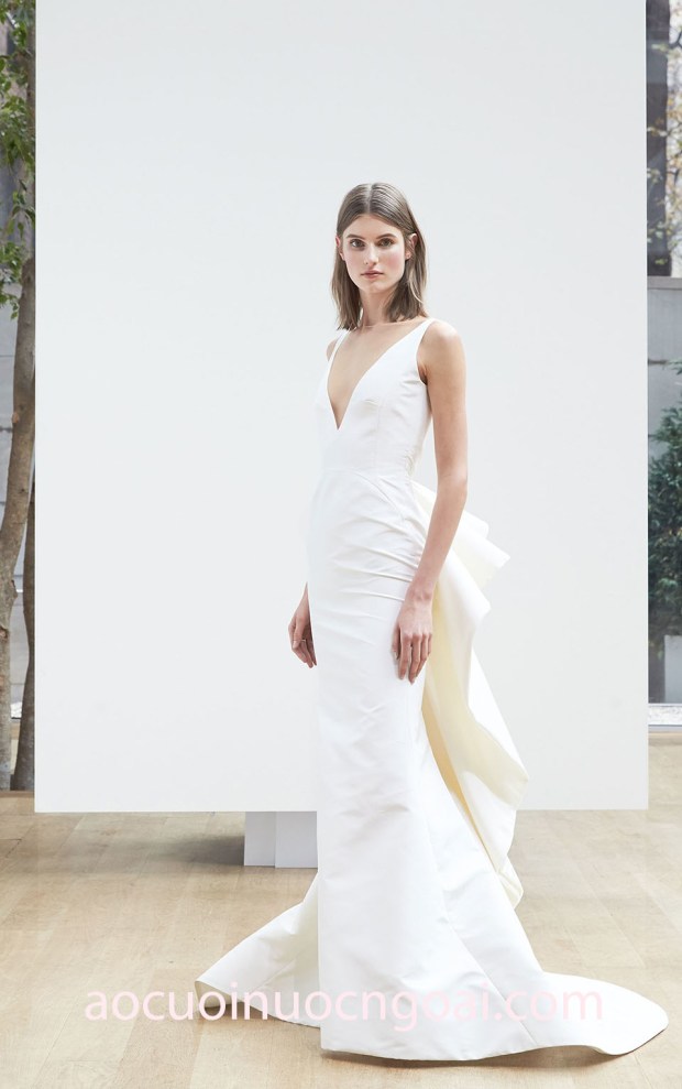 ao cuoi nuoc ngoai Oscar de la_08 may ao cuoi dep nhat tp hcm meera meera fashion concept