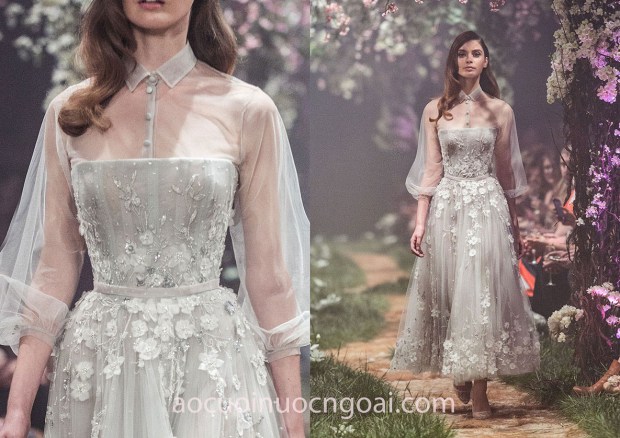 AO CUOI NUOC NGOAI Paolo Sebastian Spring 2018 may ao cuoi tp hcm ao cuoi meera meera fashion concept