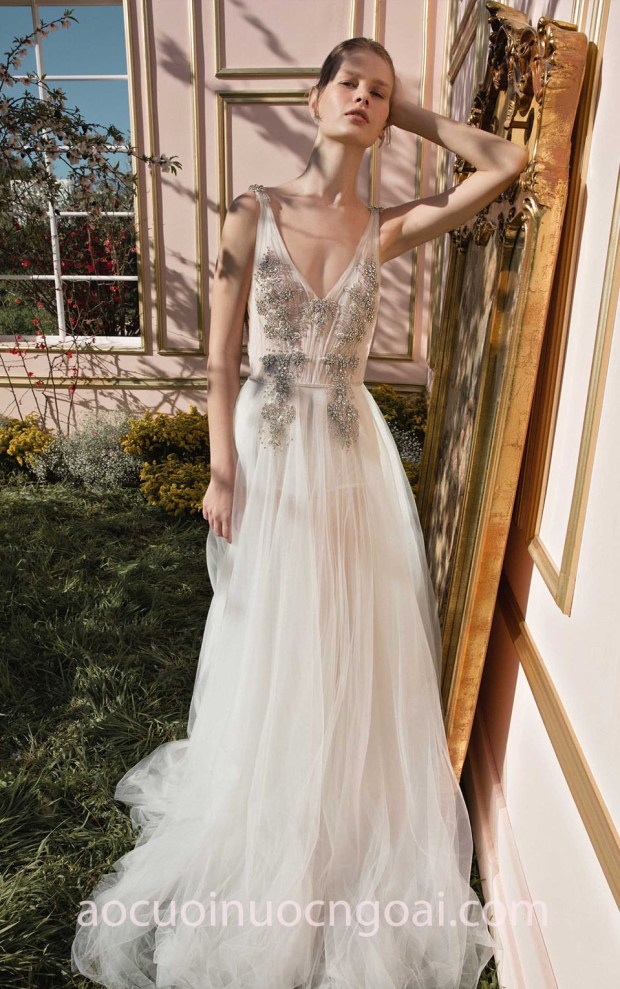 ao cuoi da tiec Dana Harel 2018 Garden 565 dia chi may ao cuoi dep tp hcm ao cuoi meera meera fashion concept