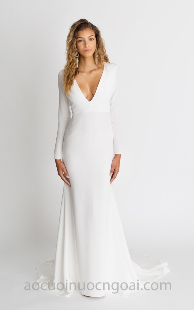 ao cuoi duoi ca tay dai Alexandra Grecco 2018 Celine Gown dia chi may ao cuoi dep sai gon ao cuoi meera meera