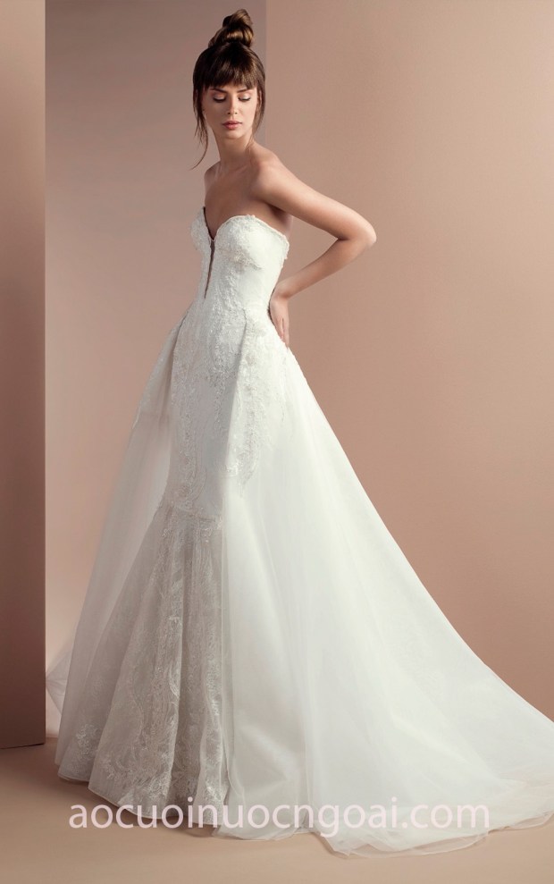 ao cuoi 2 in 1 ao cuoi 2 trong 1 Tony Ward Bridal 2018 Rime may ao cuoi dep tp hcm sai gon xuong may ao cuoi cao cap meera meera fashion concept