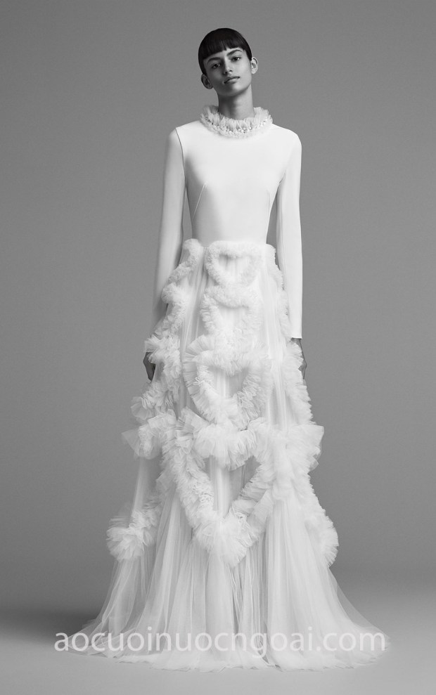 ao cuoi an tuong Viktor&amp;Rolf 2018 dia chi may ao cuoi dep cao cap tp hcm xuong may ao cuoi cao cap meera meera fashion concept