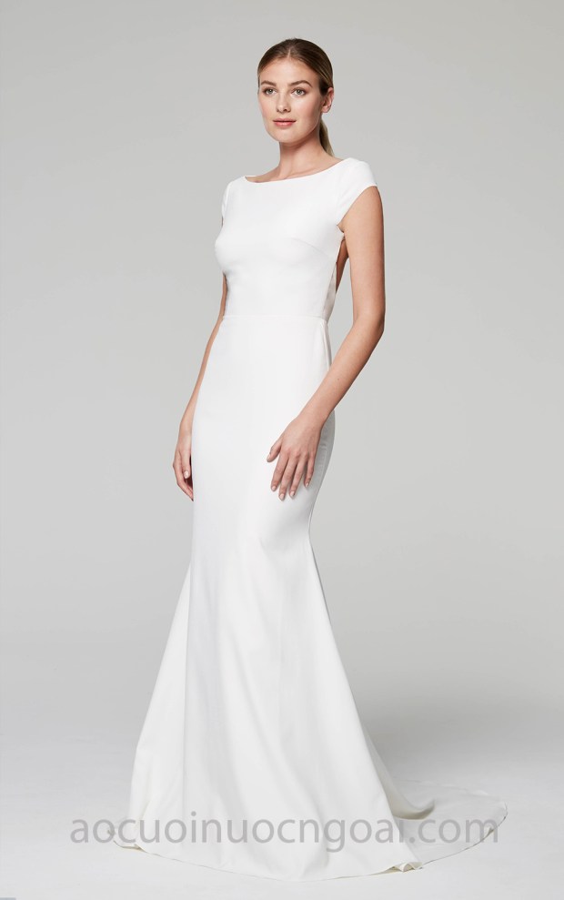 ao cuoi duoi ca don gian Anne Barge BW Fall 2018 CARA dia chi may ao cuoi dep sai gon xuong may ao cuoi cao cap meera meera fashion concept