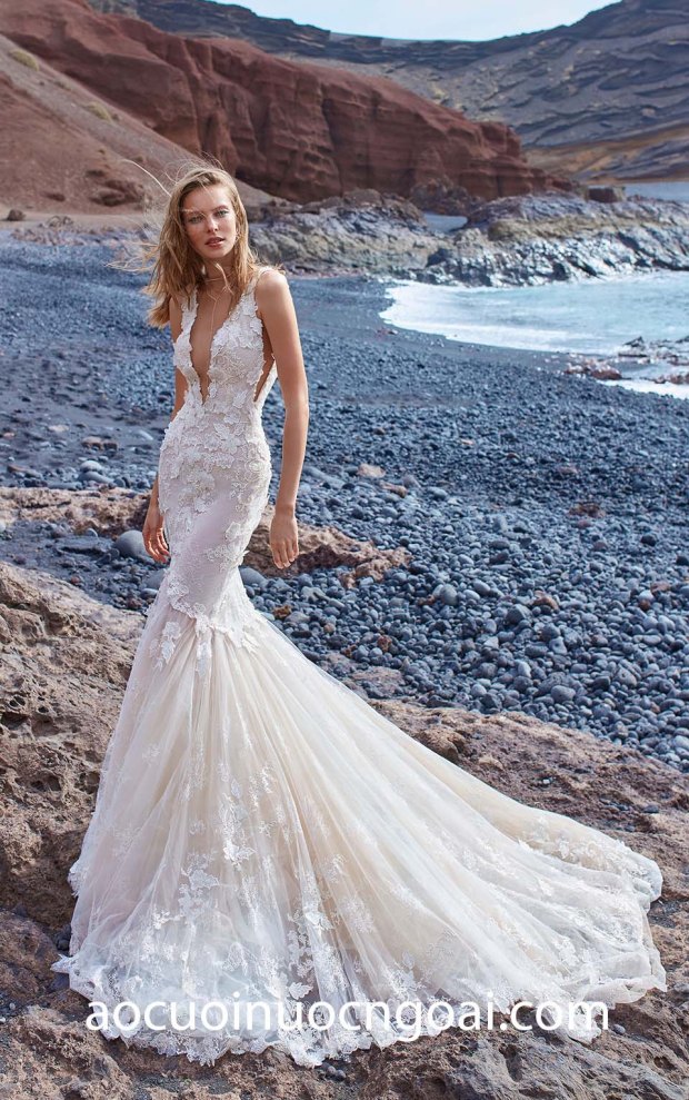 May áo cưới đẹp Sài Gòn áo cưới dạ tiệc đính đá tay dài địa chỉ may váy cưới đẹp TP HCM áo cưới Meera Meera Fashion Concept