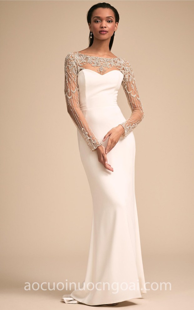 AO CUOI TAY DAI BHLDN Bridal Summer 2018 Lucetta Tucker dia chi may ao cuoi dep tp hcm sai gon xuong may ao cuoi cao cap meera meera fashion concept