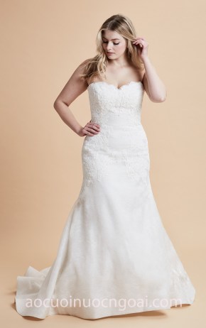 may áo cưới cho cô dâu béo áo cưới đuôi cá Anne Barge 2018 may áo cưới đẹp tp hcm xưởng may váy cưới meera meera fashion concept