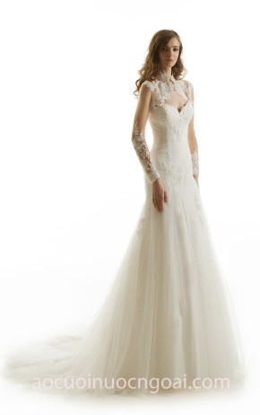 áo cưới đuôi cá đẹp Jillian 2018 LIA may áo cưới tp hcm xưởng váy cưới meera meera fashion concept