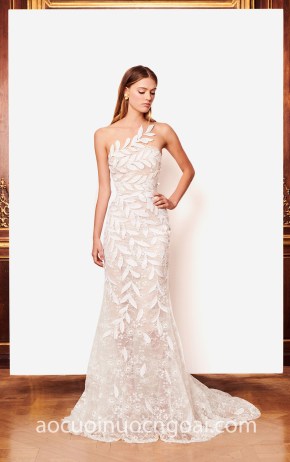 may áo cưới đẹp tp hcm áo cưới đuôi cá lệch vai BHLDN 2018 xưởng may áo cưới cao cấp meera meera fashion concept