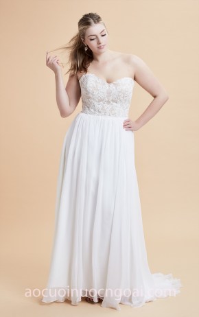 may áo cưới cho cô dâu mập áo cưới cúp ngực Anne Barge 2018 may áo cưới đẹp sài gòn xưởng may váy cưới meera meera fashion concept