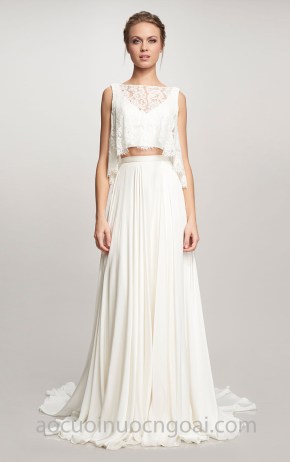 may áo cưới đẹp tp hcm sài gòn váy cưới ren crop top Theia Bridal 2018 Poppy áo cưới meera meera fashion concept
