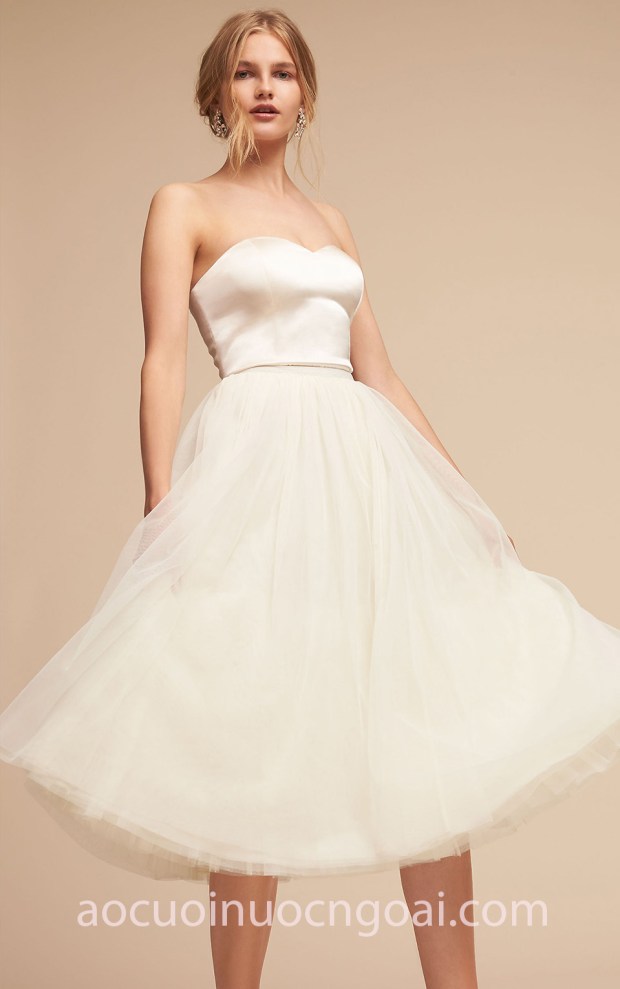 may ao cuoi dep sai gon vay cuoi ngan BHLDN 2018 Darla Camisole dia chi may vay cuoi dep tp hcm ao cuoi meera meera bridal