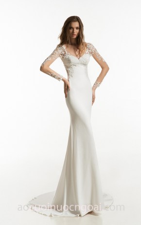 may váy cưới đẹp tp hcm áo cưới đuôi cá Jillian 2018 LICIA xưởng may áo cưới cao cấp meera meera fashion concept