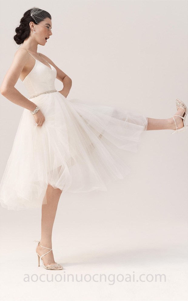may áo cưới đẹp tp hcm váy cưới ngắn BHLDN 2018 Camilla Gown địa chỉ may áo cưới đẹp sài gòn xưởng may áo cưới meera meera fashion concept